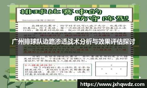 广州排球队边路渗透战术分析与效果评估探讨